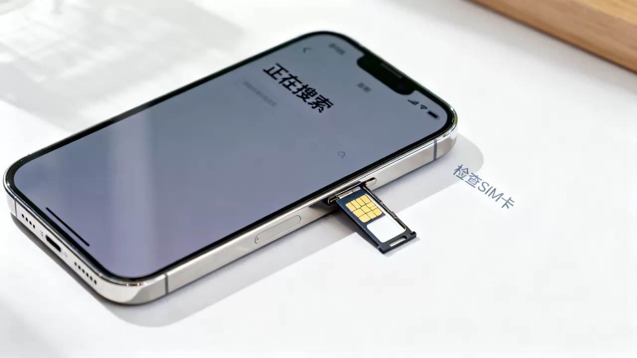 iphone插卡显示正在搜索，iphone插卡显示正在搜索怎么办