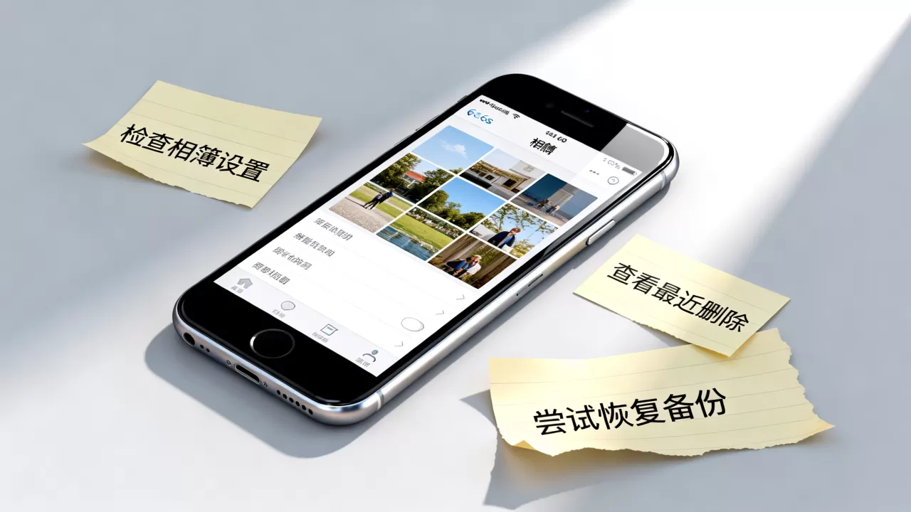 iphone6s相簿照片突然消失怎么办，iphone6s相簿