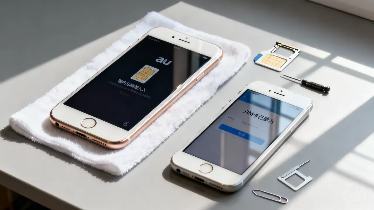 日本au版iphone6能刷国内卡吗，au版iphone6解锁教程