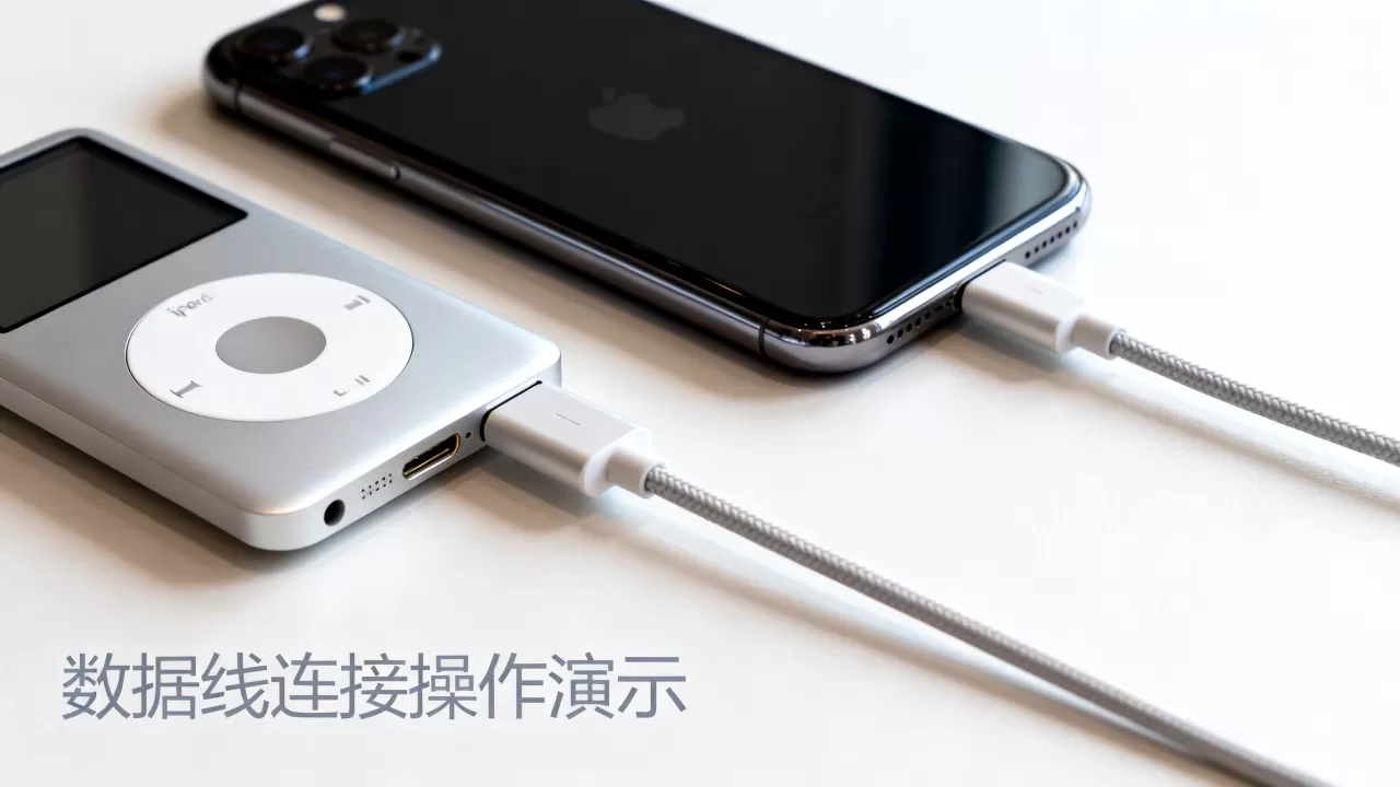 ipod iphone数据线怎么连，ipod iphone数据线