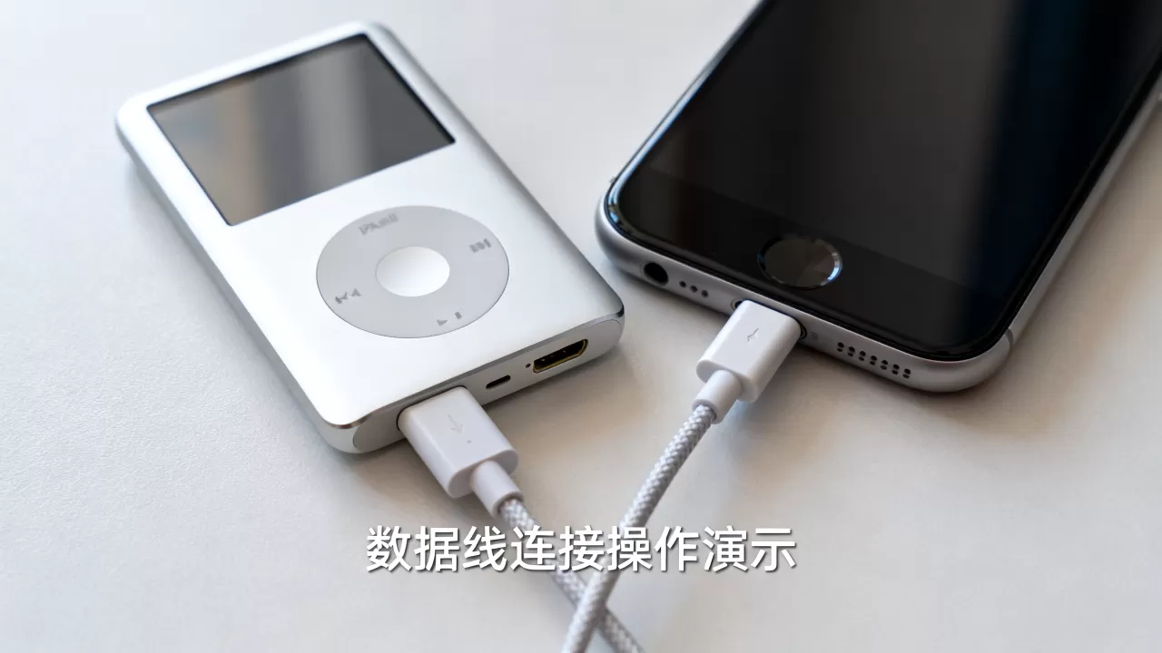 ipod iphone数据线怎么连，ipod iphone数据线