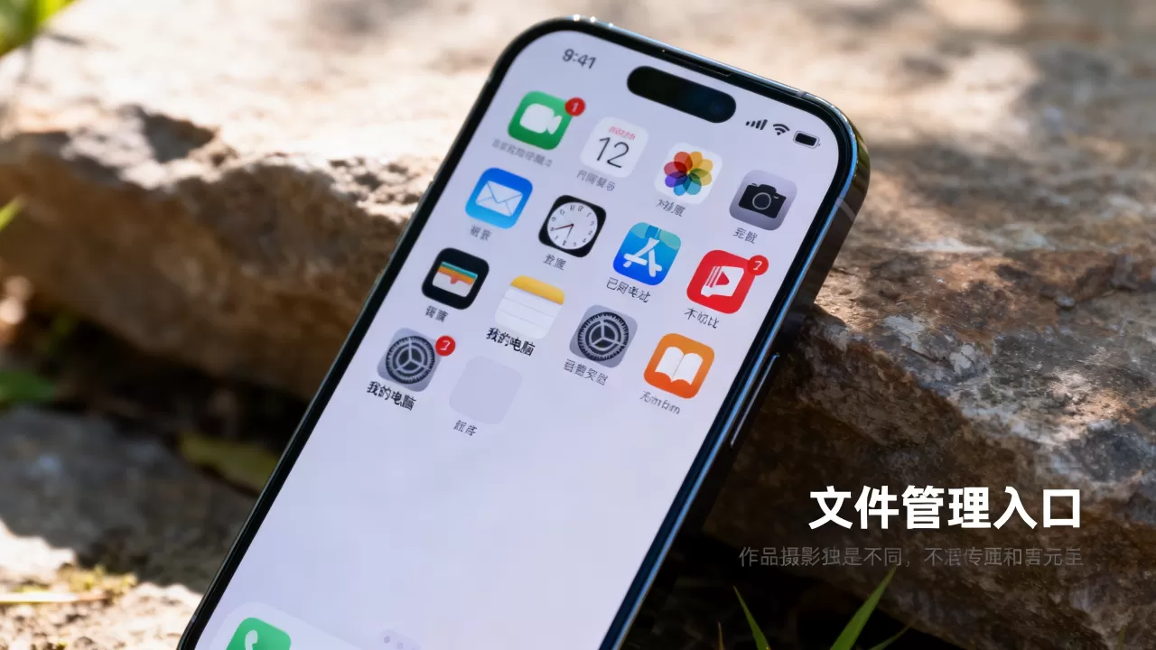 iphone我的电脑图标不见了，iphone我的电脑图标