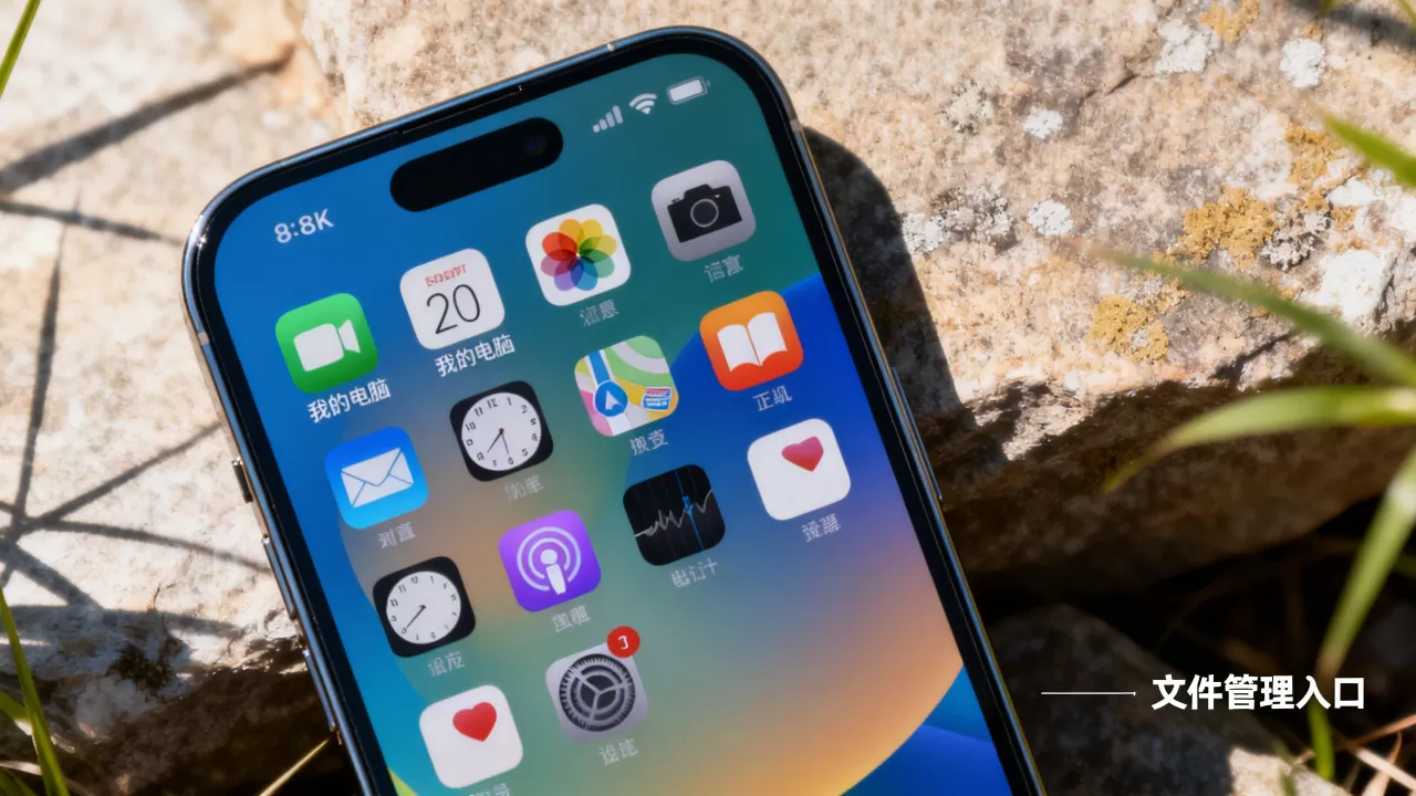 iphone我的电脑图标不见了，iphone我的电脑图标