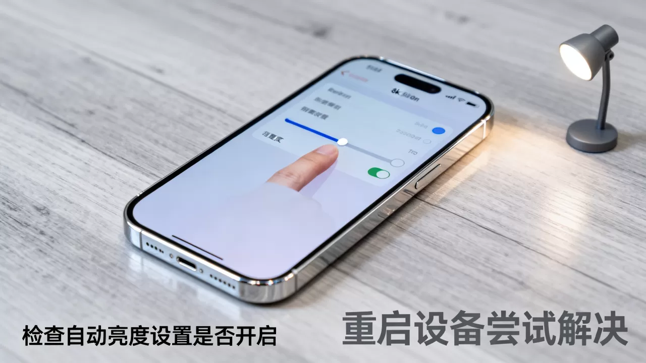 iphone亮度不能自动调节怎么办，iphone亮度无法自动调节