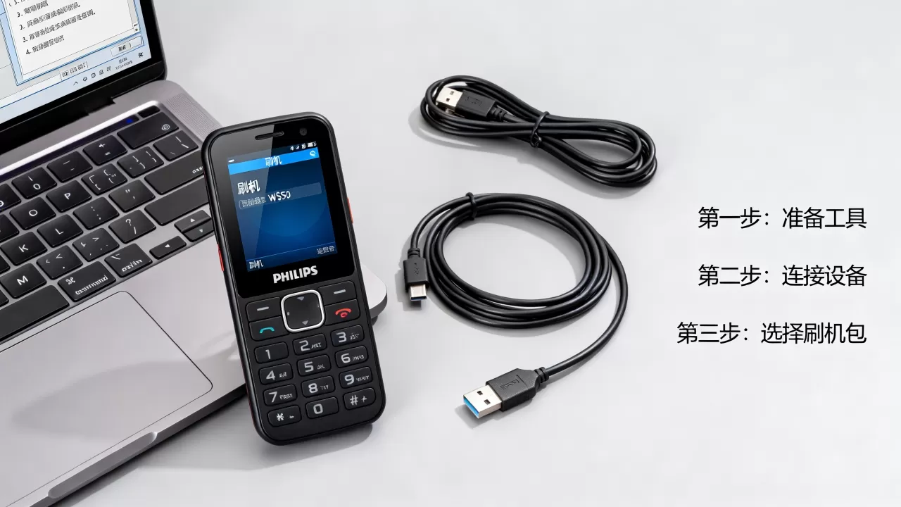 飞利浦w3550刷机教程，飞利浦w3550怎么刷机