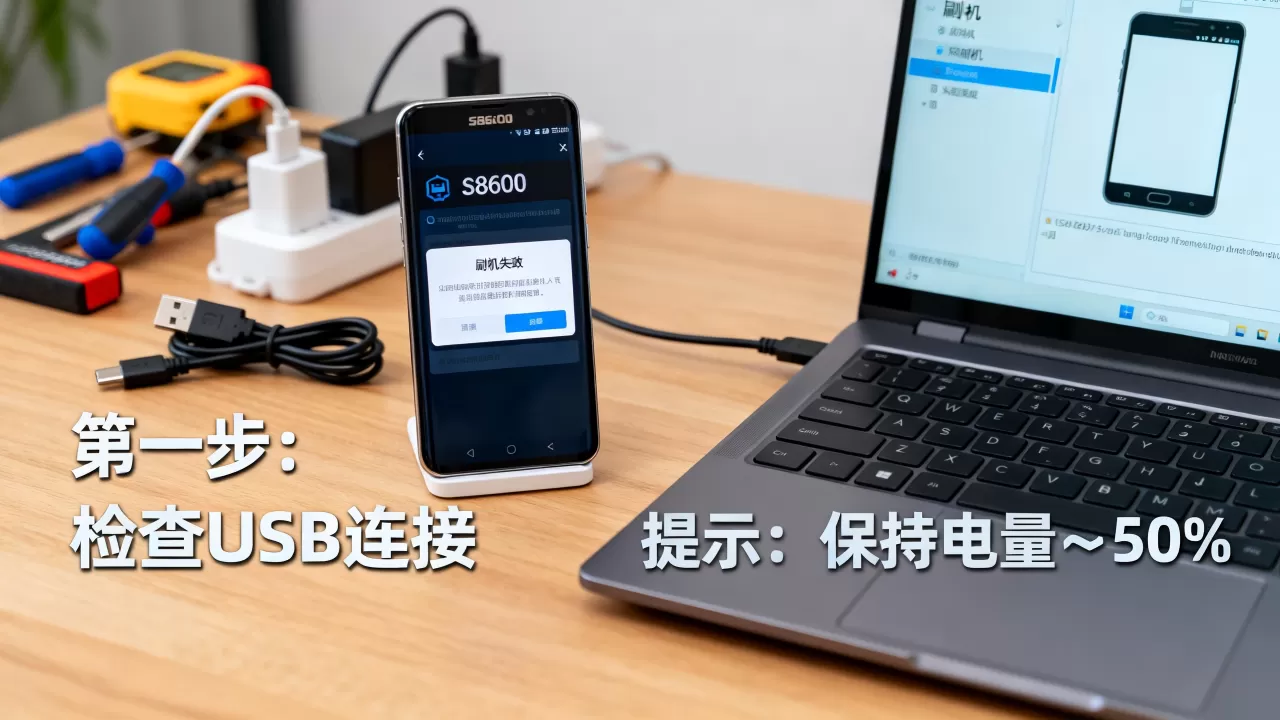 s8600刷机教程失败怎么办，s8600刷机教程