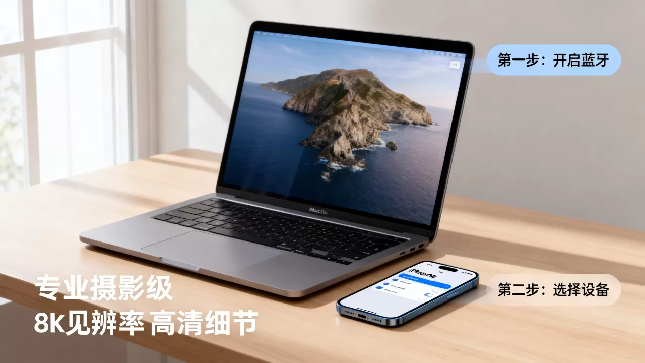mac如何与iphone连接，mac和iphone怎么连接