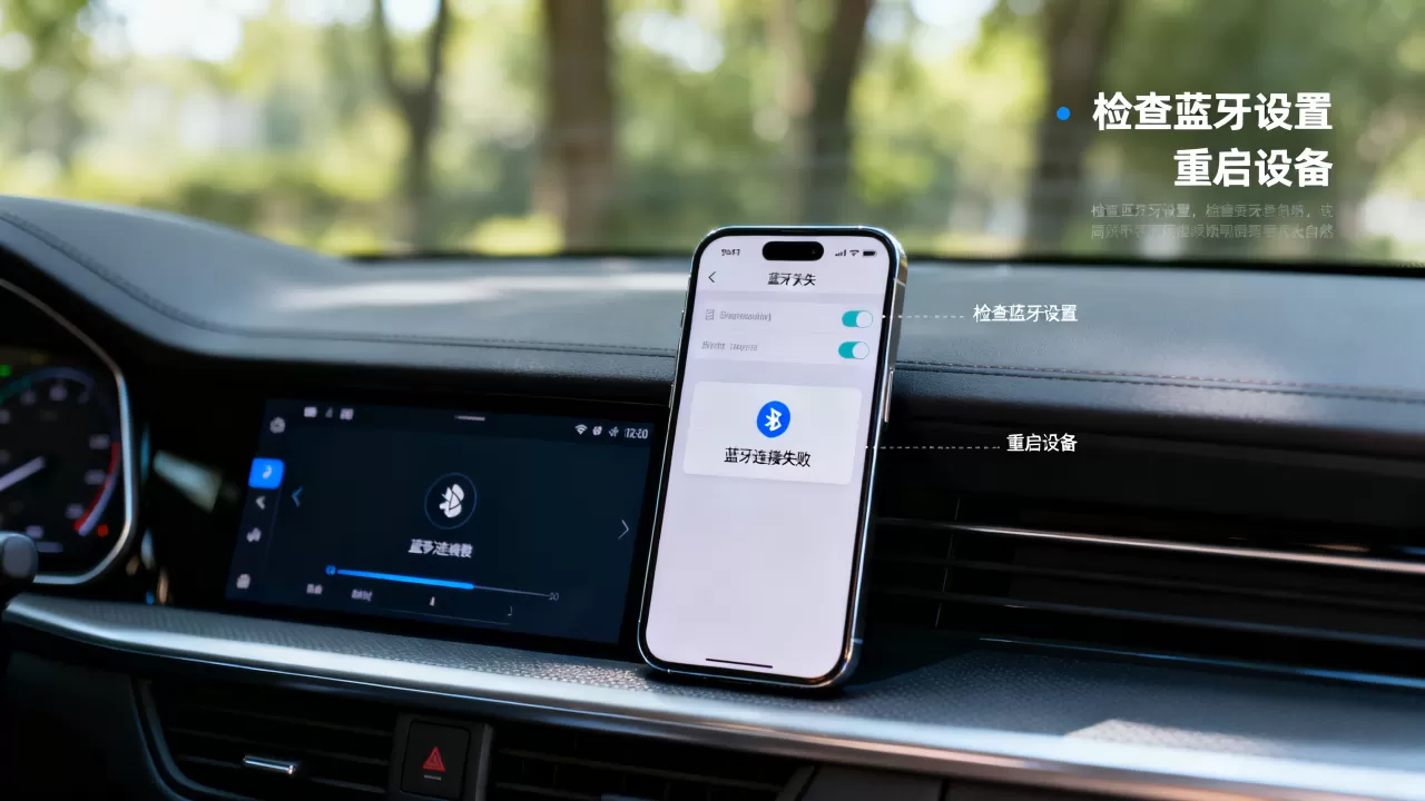 iphone忽略了车载蓝牙怎么办，iphone车载蓝牙连接失败