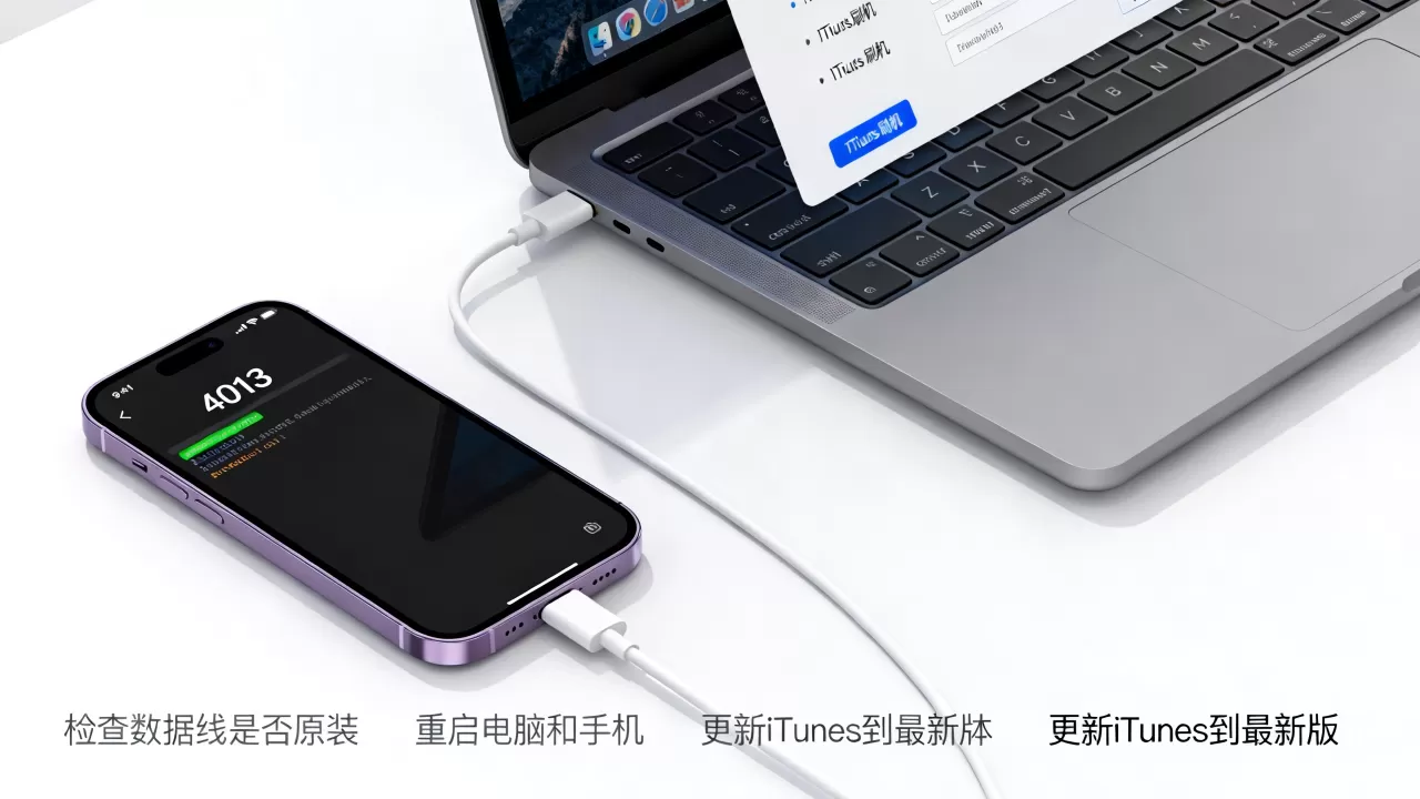 iPhone刷机4013错误怎么解决？iPhone刷机报错4013修复方法