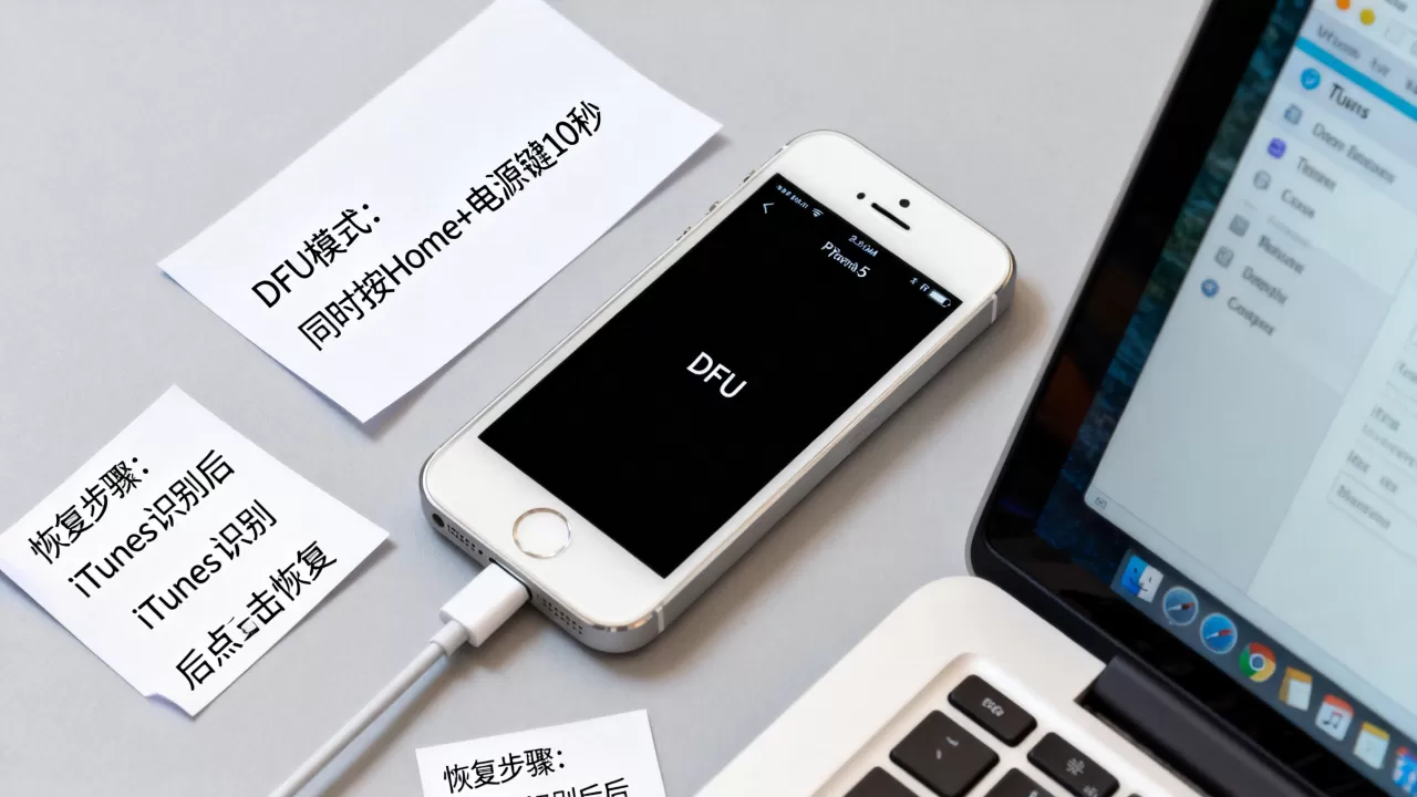 iphone5无限dfu怎么办，iphone5无限dfu解决方法