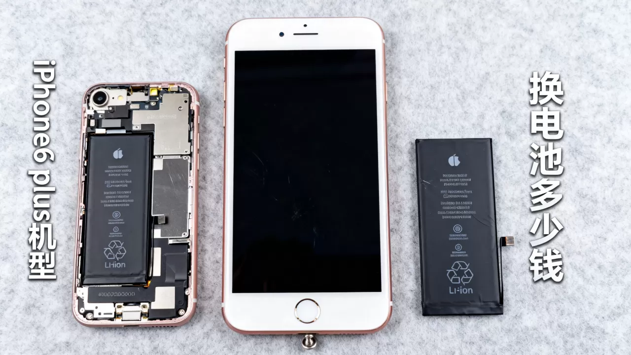 iphone6 plus机型，iphone6 plus换电池多少钱
