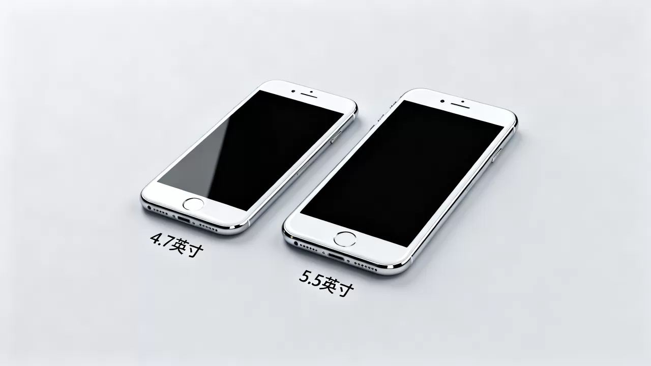 iPhone64.7和5.5有什么区别，iPhone屏幕尺寸对比