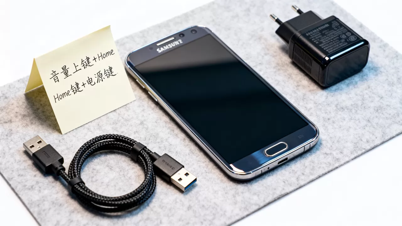 note2关机刷机教程，note2关机刷机