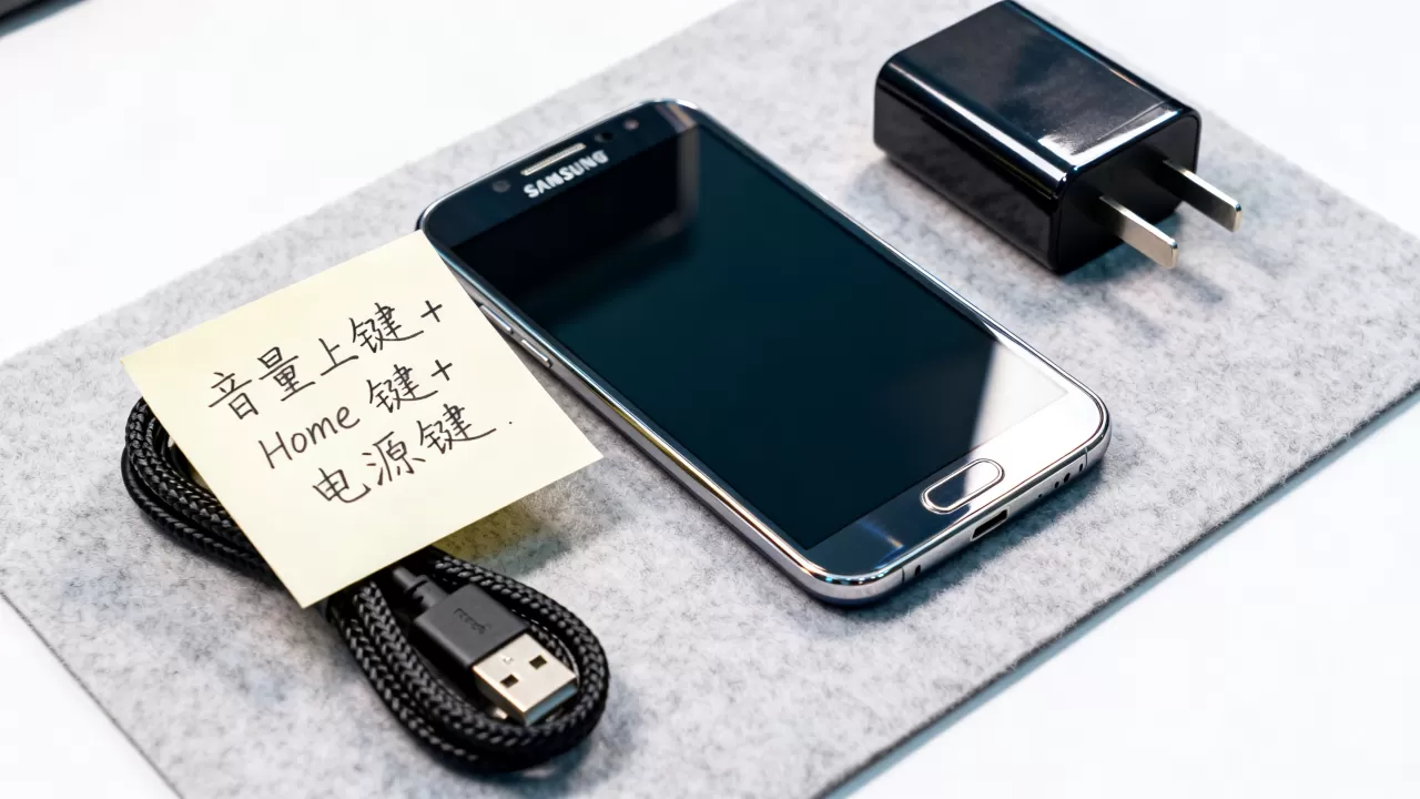 note2关机刷机教程，note2关机刷机