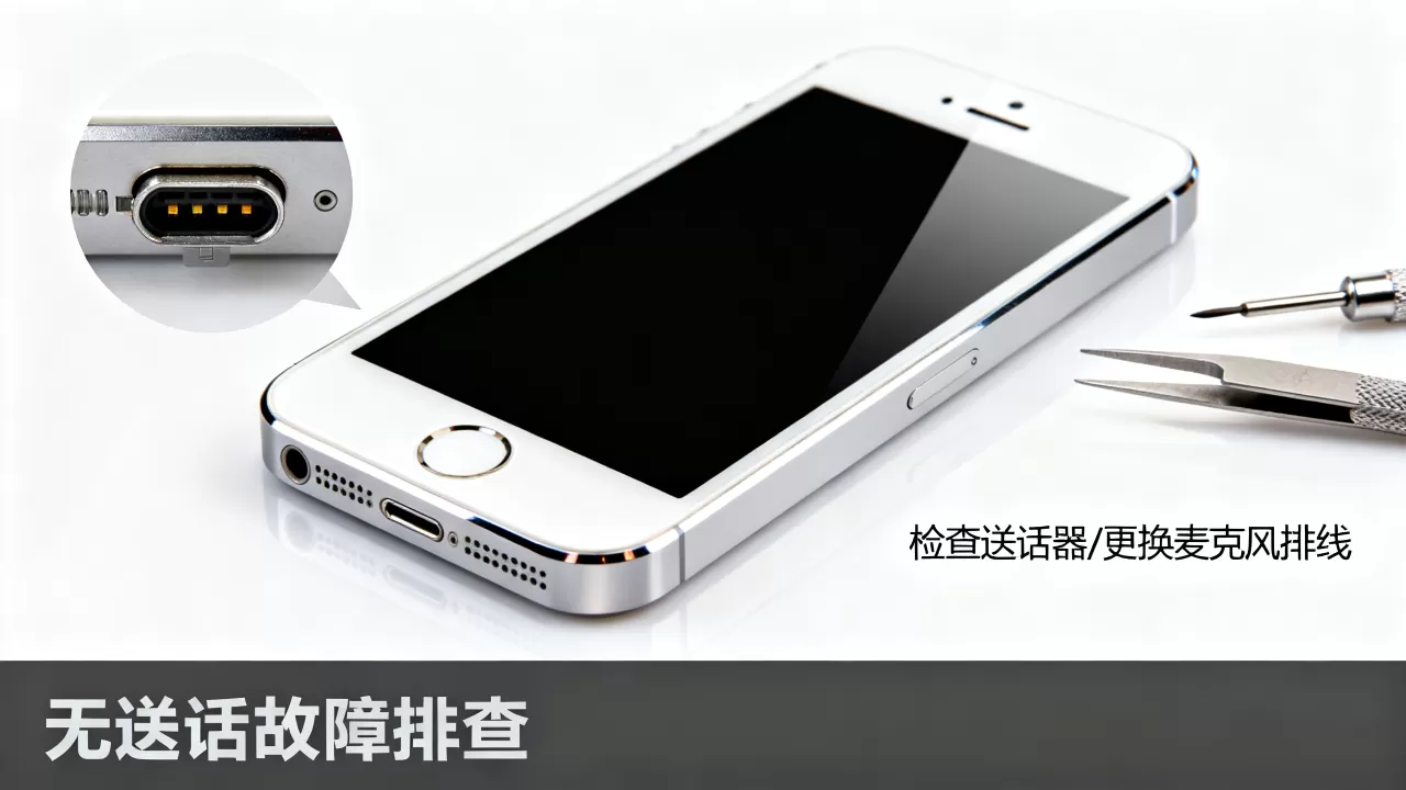 iphone5无送话怎么办，iphone5没声音