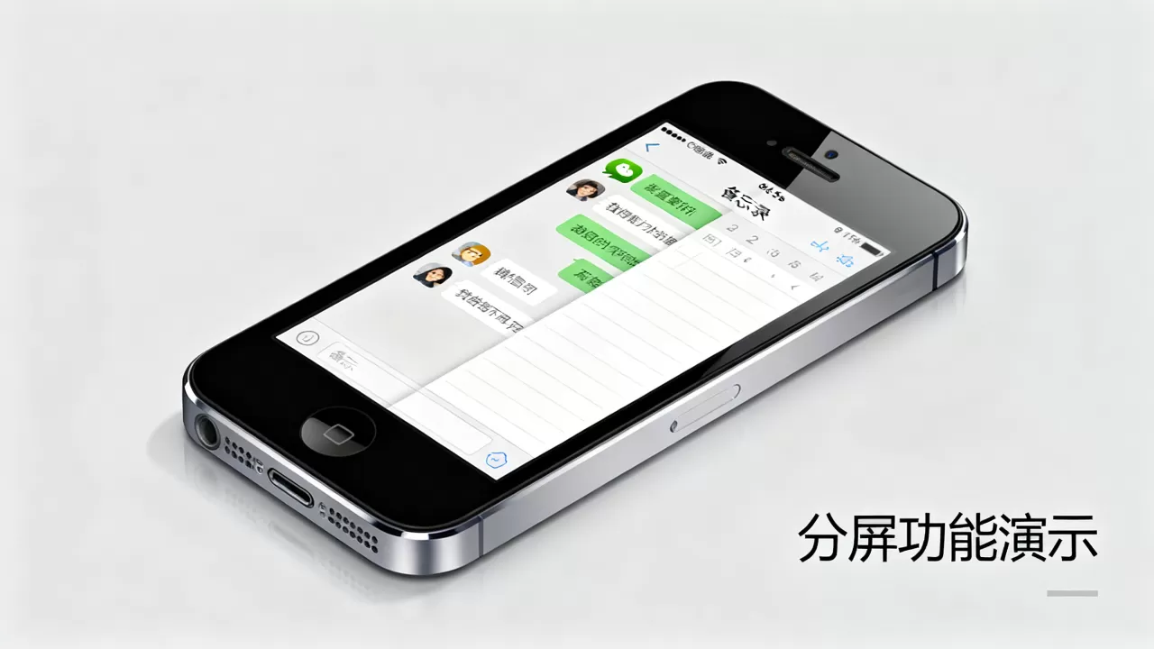 iPhone5s能分屏吗，iPhone5s分屏