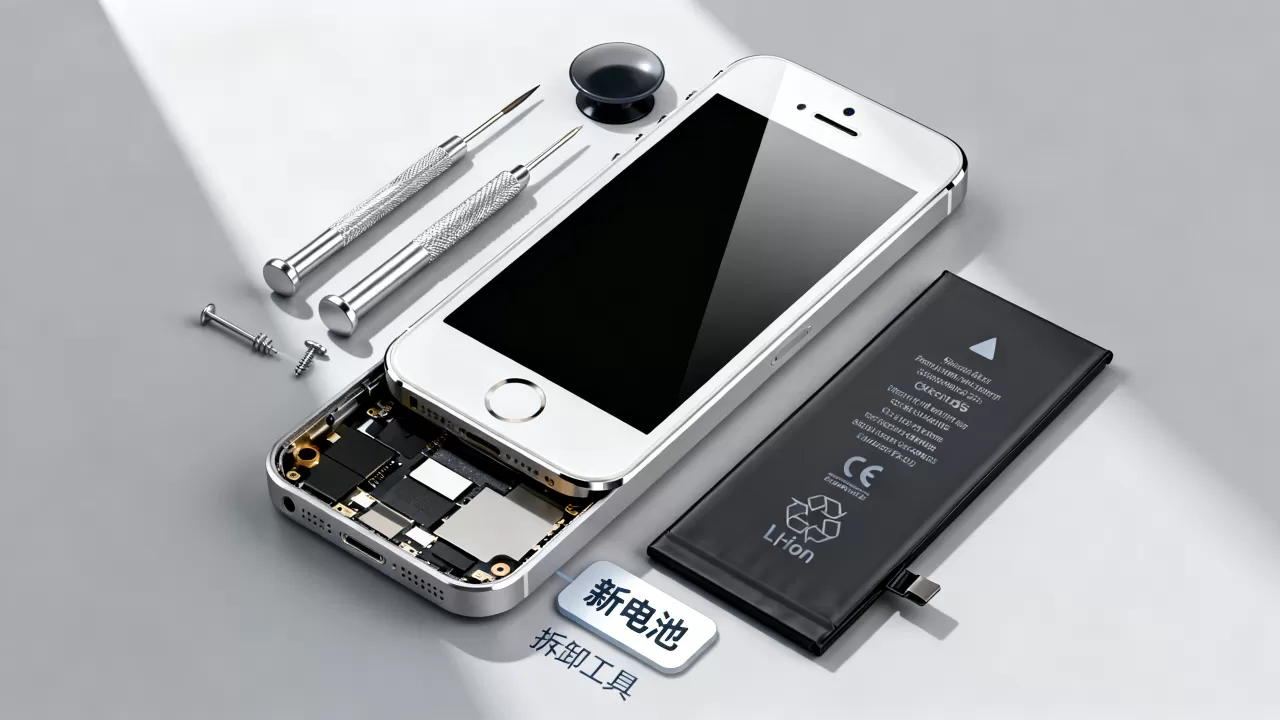 iPhone5s 4005电池不耐用怎么办？iPhone5s电池更换