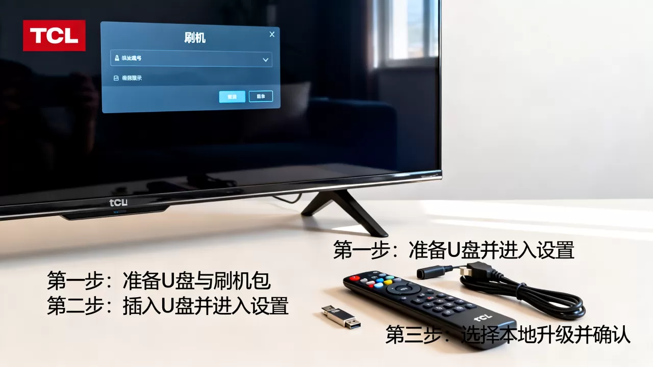 tcl的手动刷机教程，tcl电视怎么手动刷机