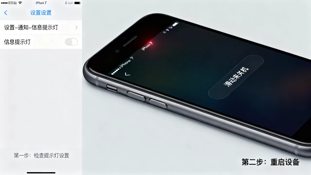 iPhone 7信息提示灯不亮，iPhone7消息通知灯故障怎么解决