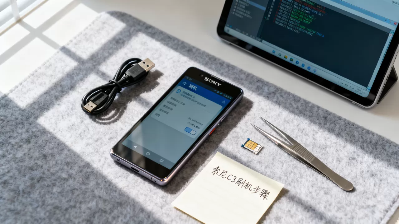 索尼c3刷机教程，索尼c3刷机教程