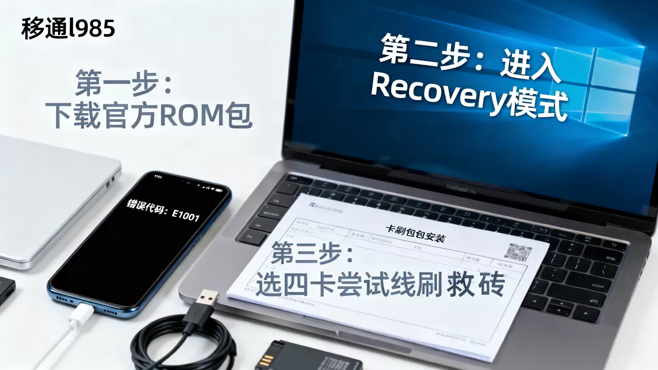 移通l985刷机教程，移通l985刷机失败怎么办