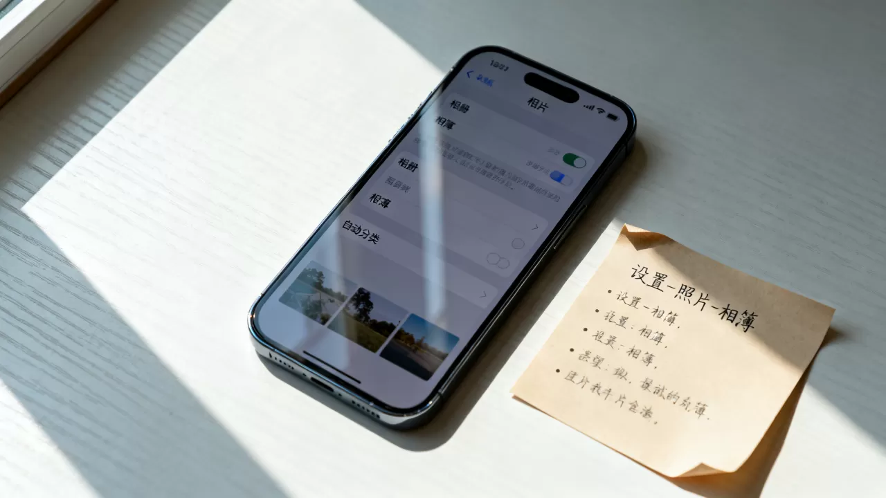 怎么把iphone照片分类，iPhone照片自动分类设置教程