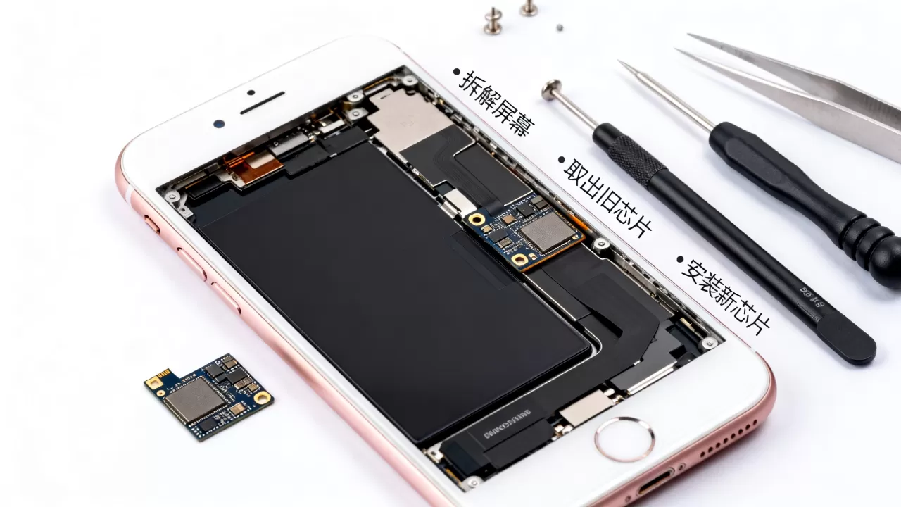iphone6换touch失灵怎么办？iphone6换触摸芯片