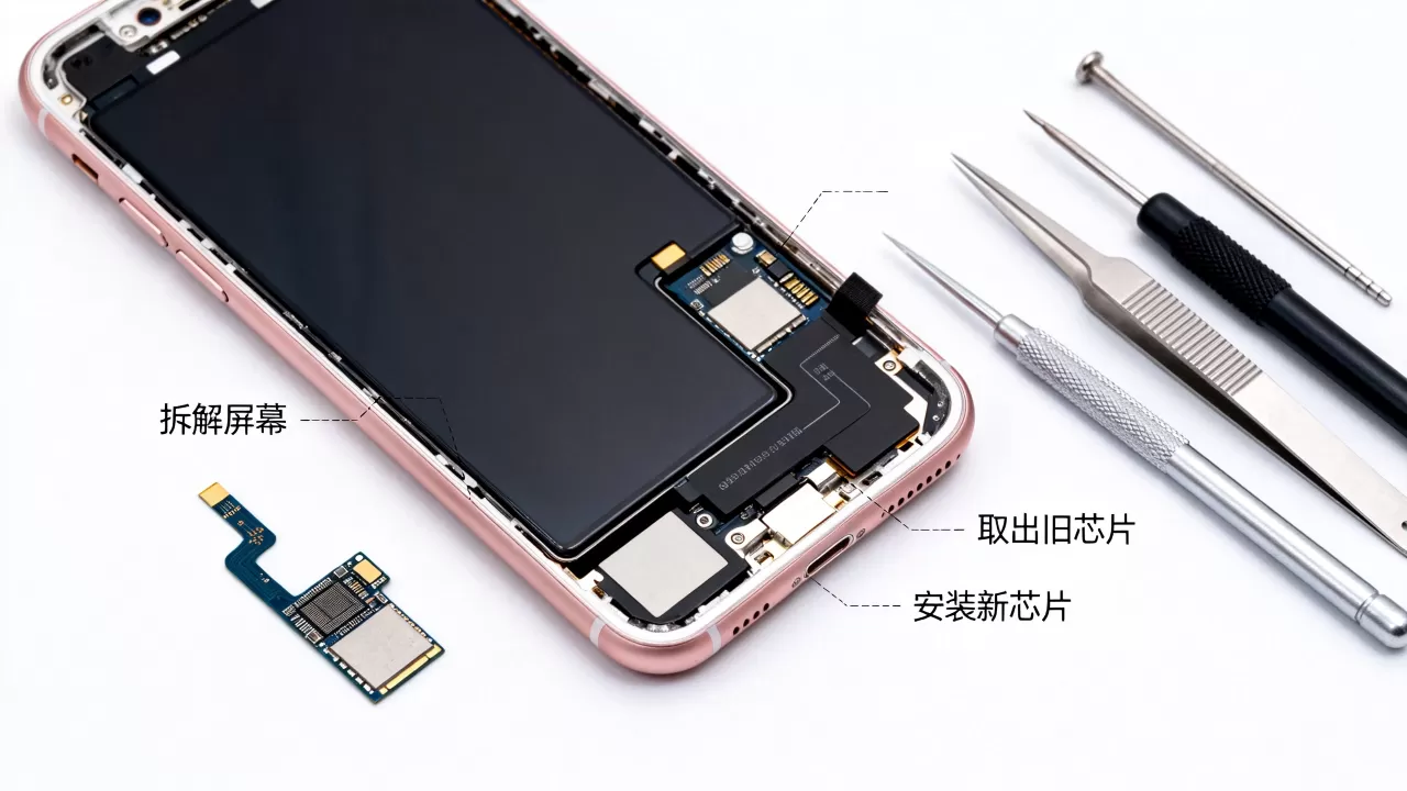 iphone6换touch失灵怎么办？iphone6换触摸芯片