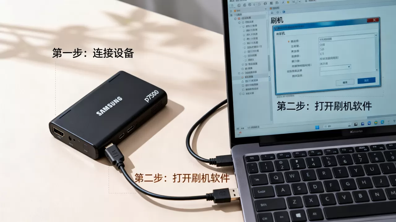 p7500刷机教程，三星p7500怎么刷机？