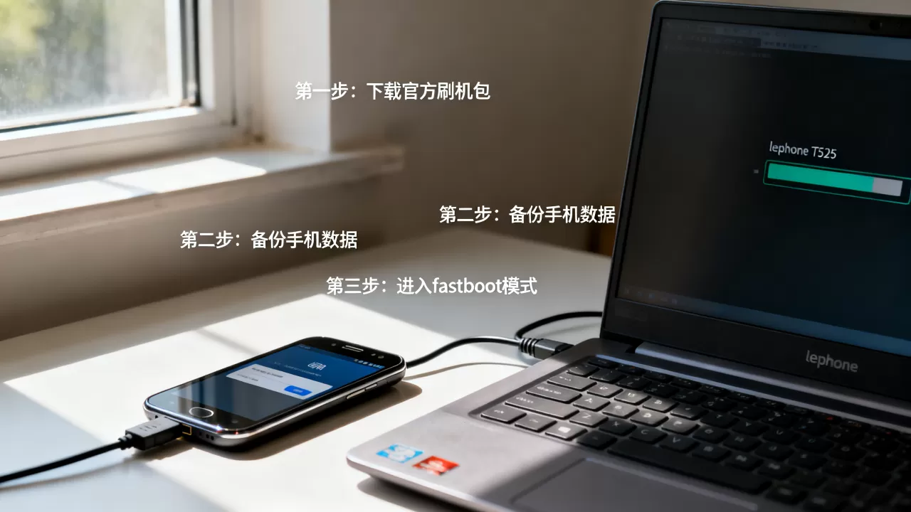lephone t525刷机教程，乐phone t525怎么刷机