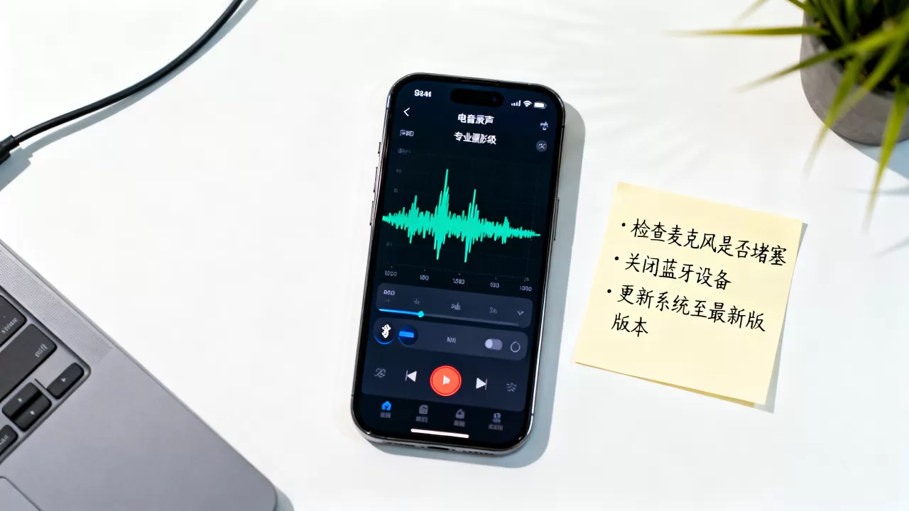 iPhone录音有电流声怎么办？iPhone录音电流声解决方法