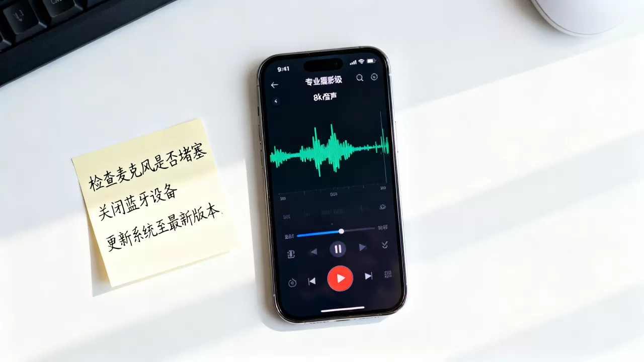 iPhone录音有电流声怎么办？iPhone录音电流声解决方法