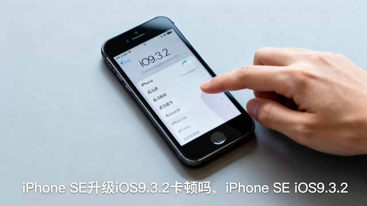iPhone SE升级iOS9.3.2卡顿吗，iPhone SE iOS9.3.2