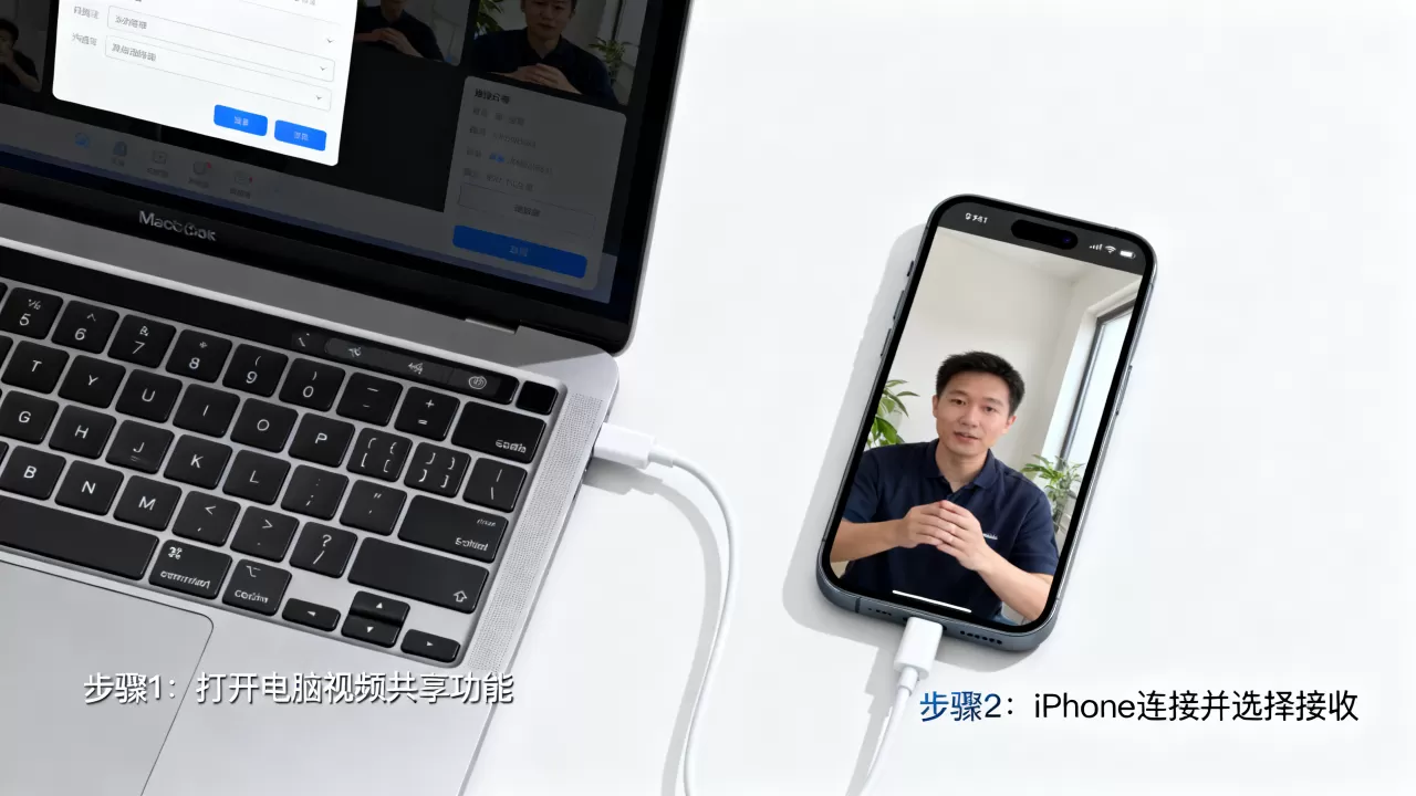 电脑视频怎么共享给iPhone，电脑视频共享给iphone