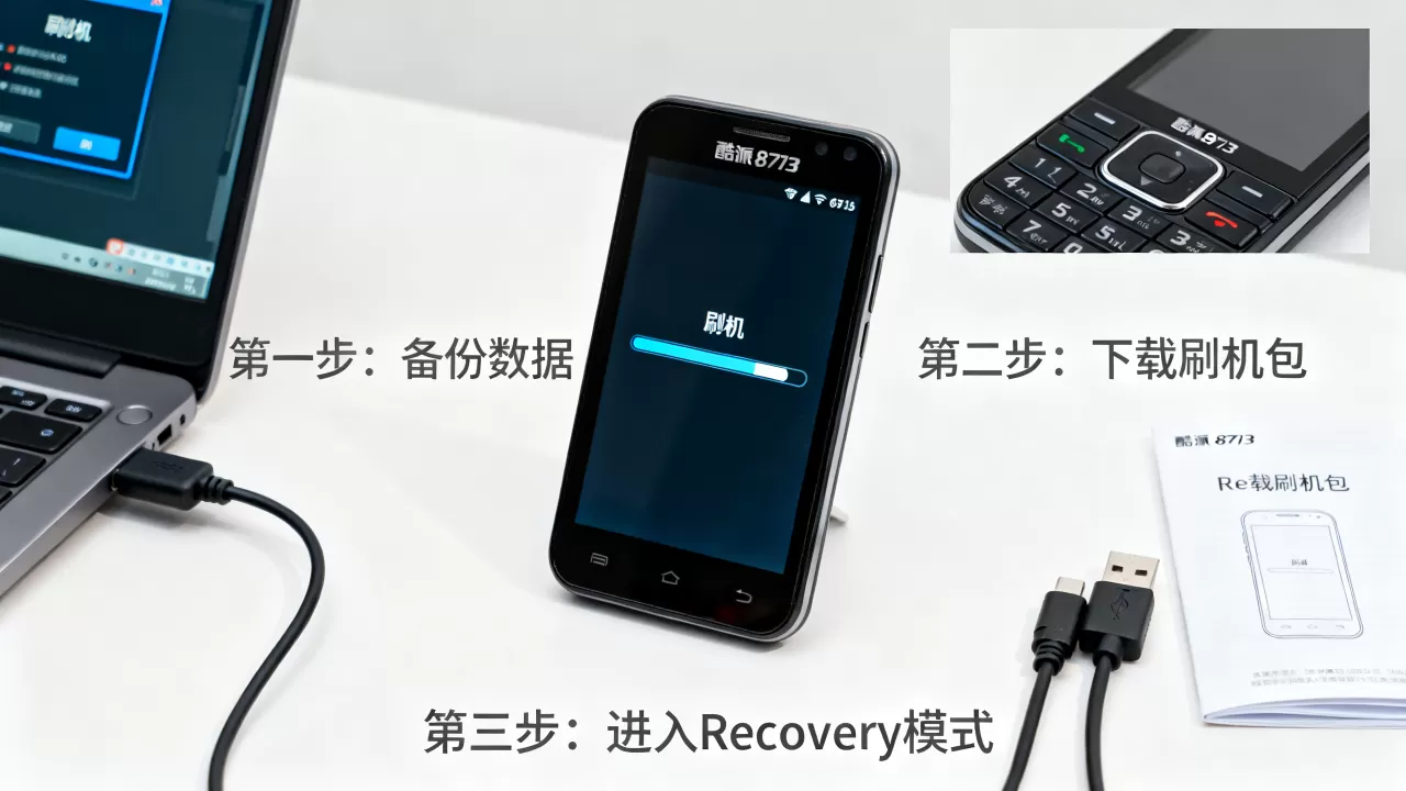 酷派8713怎么刷机，酷派8713刷机教程