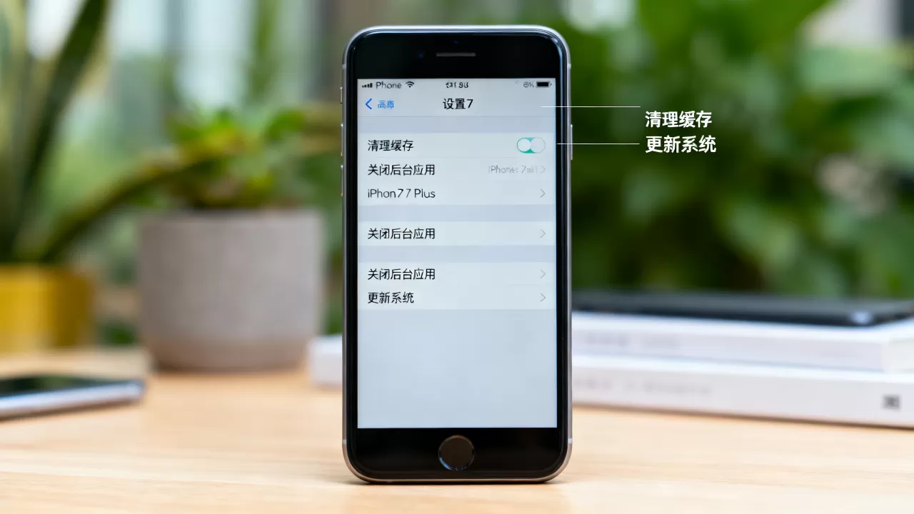 iphone 7 plus不流畅怎么办，iphone7plus卡顿解决方法