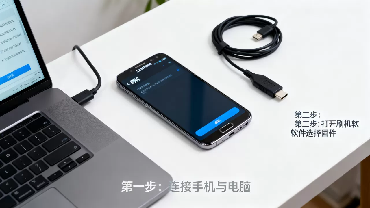 天津三星刷机教程，三星手机刷机步骤