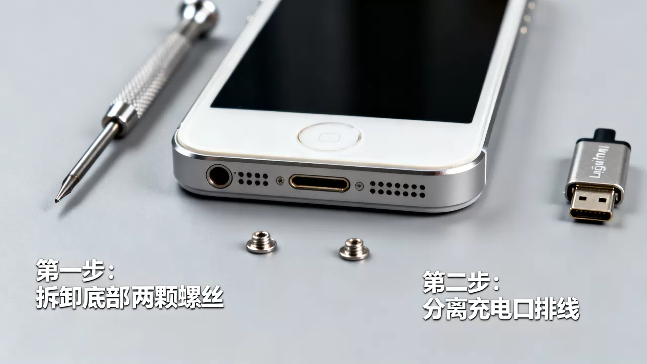 iphone5接口更换，iphone5充电口坏了怎么修