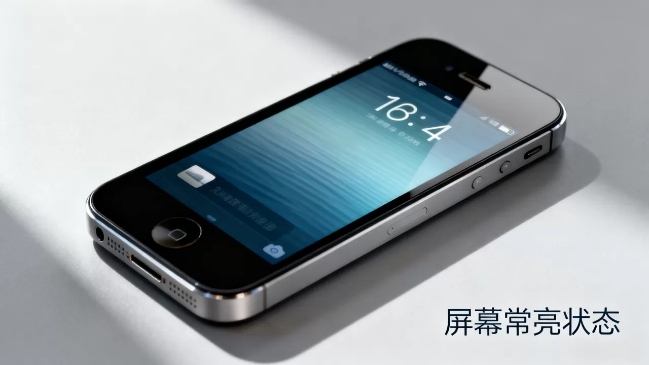 iphone 4 屏幕常亮怎么回事，iphone 4 屏幕