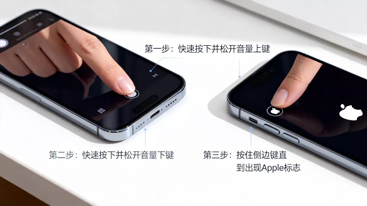 iphone开机不用开机键，iPhone无法开机怎么强制重启