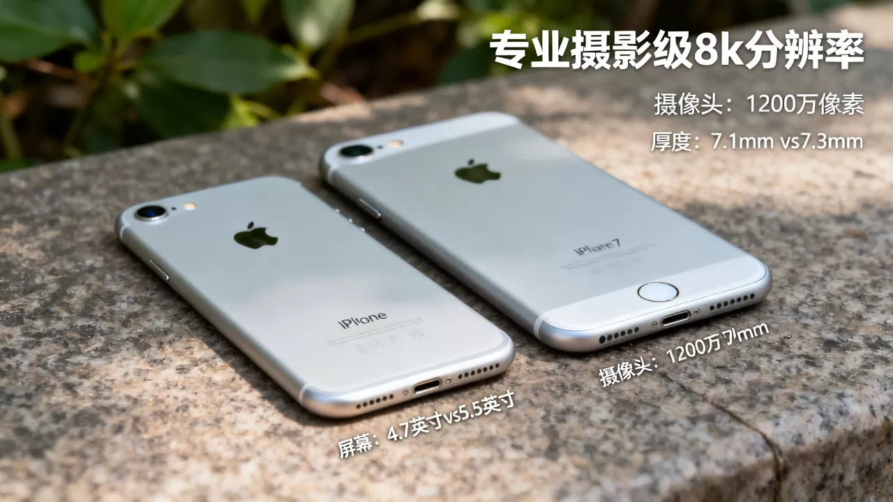 iphone7还是plus，iphone7plus和iphone7有什么区别