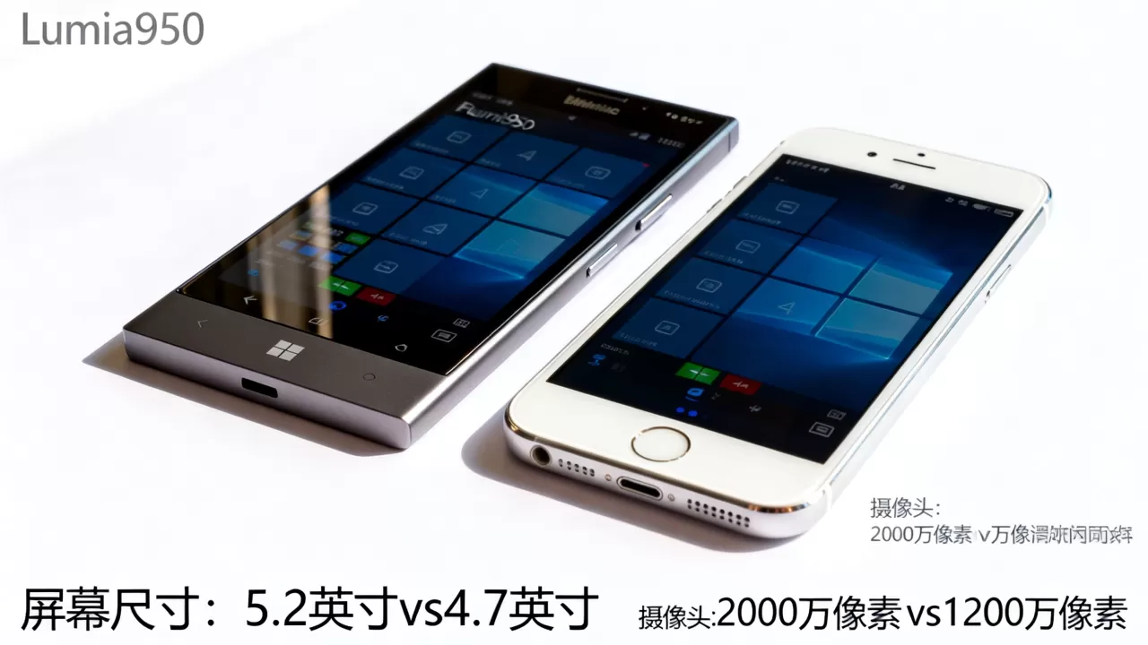 lumia950和iphone哪个好，lumia950和iphone对比