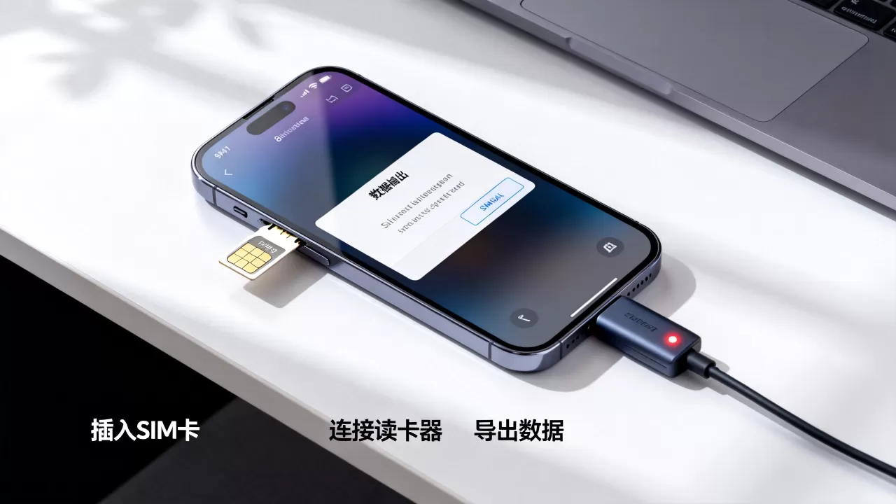 iphone sim卡怎么导出，iphone sim卡数据怎么导出