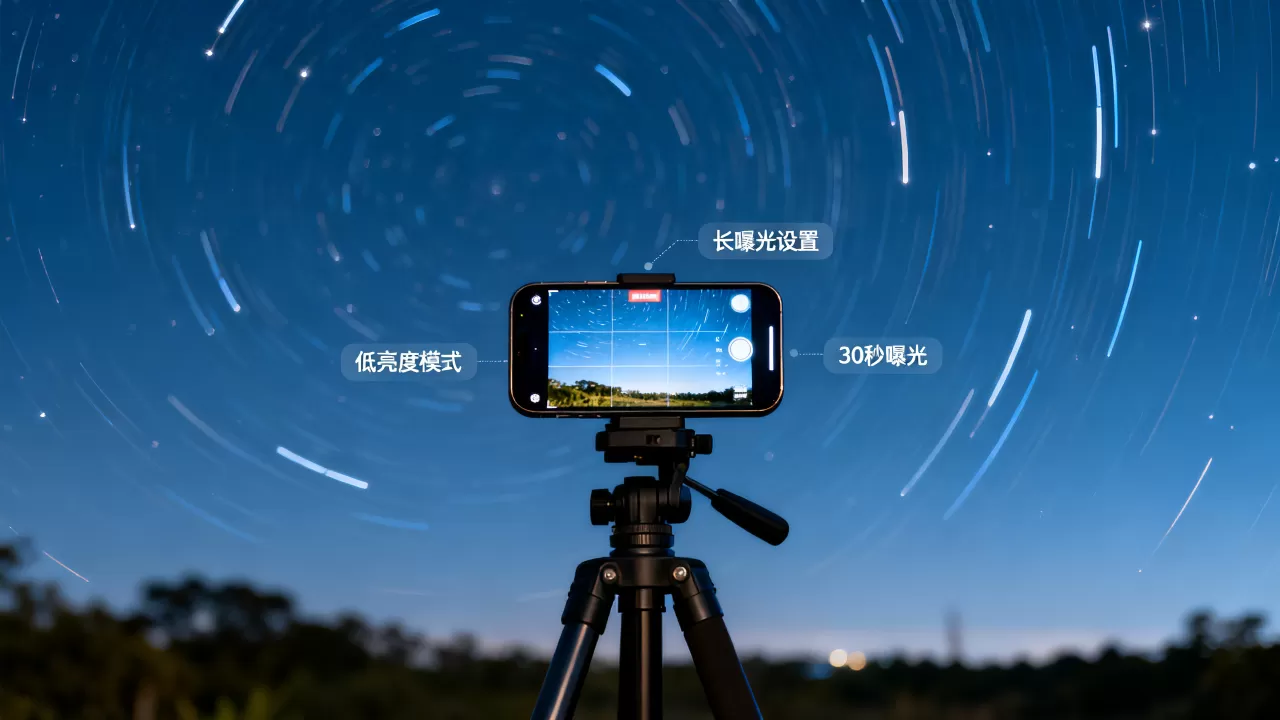 iPhone能拍星轨吗，iPhone拍星轨教程