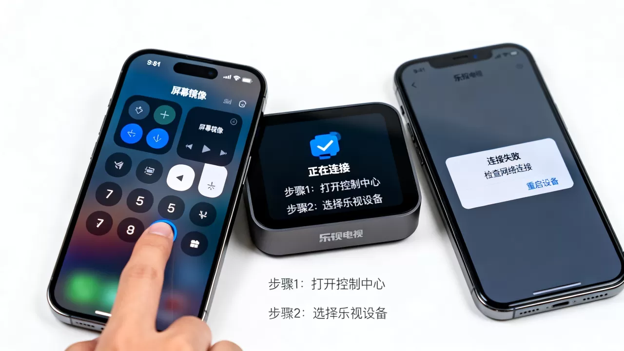 iphone乐视投屏怎么操作？乐视投屏失败解决方法