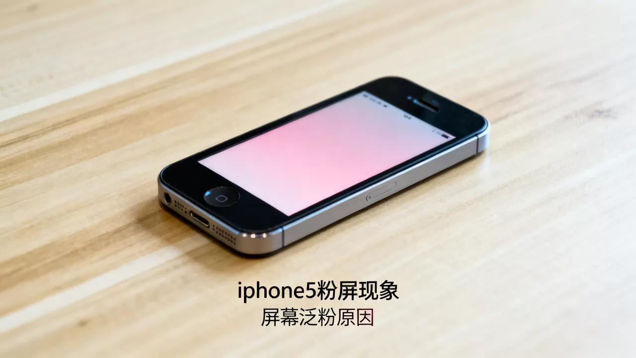 iphone5粉屏怎么回事，iphone5屏幕泛粉