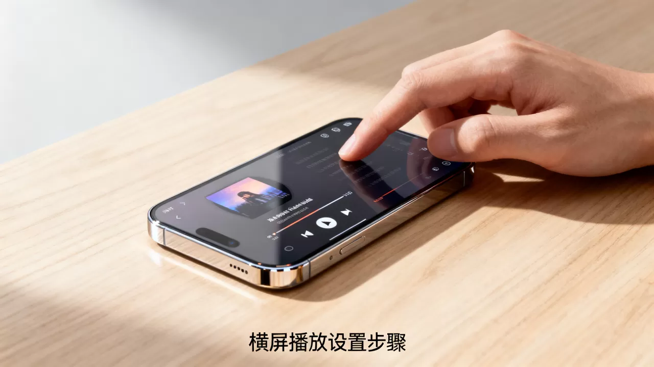 iPhone横屏音乐播放怎么设置，iPhone横屏播放音乐