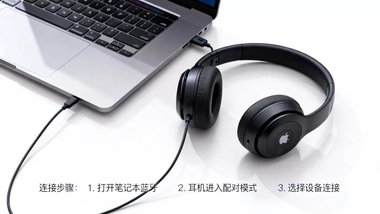 iphone耳机能连笔记本吗，iphone耳机笔记本连接