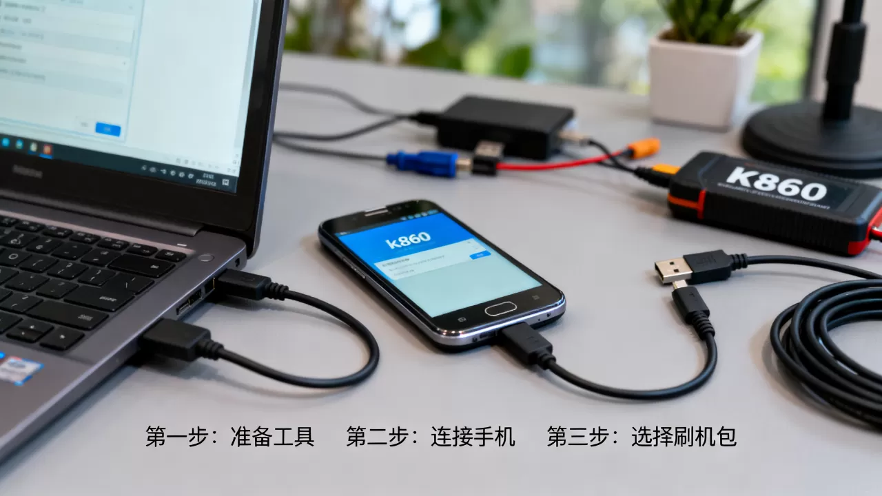 k860怎么刷机，k860刷机教程