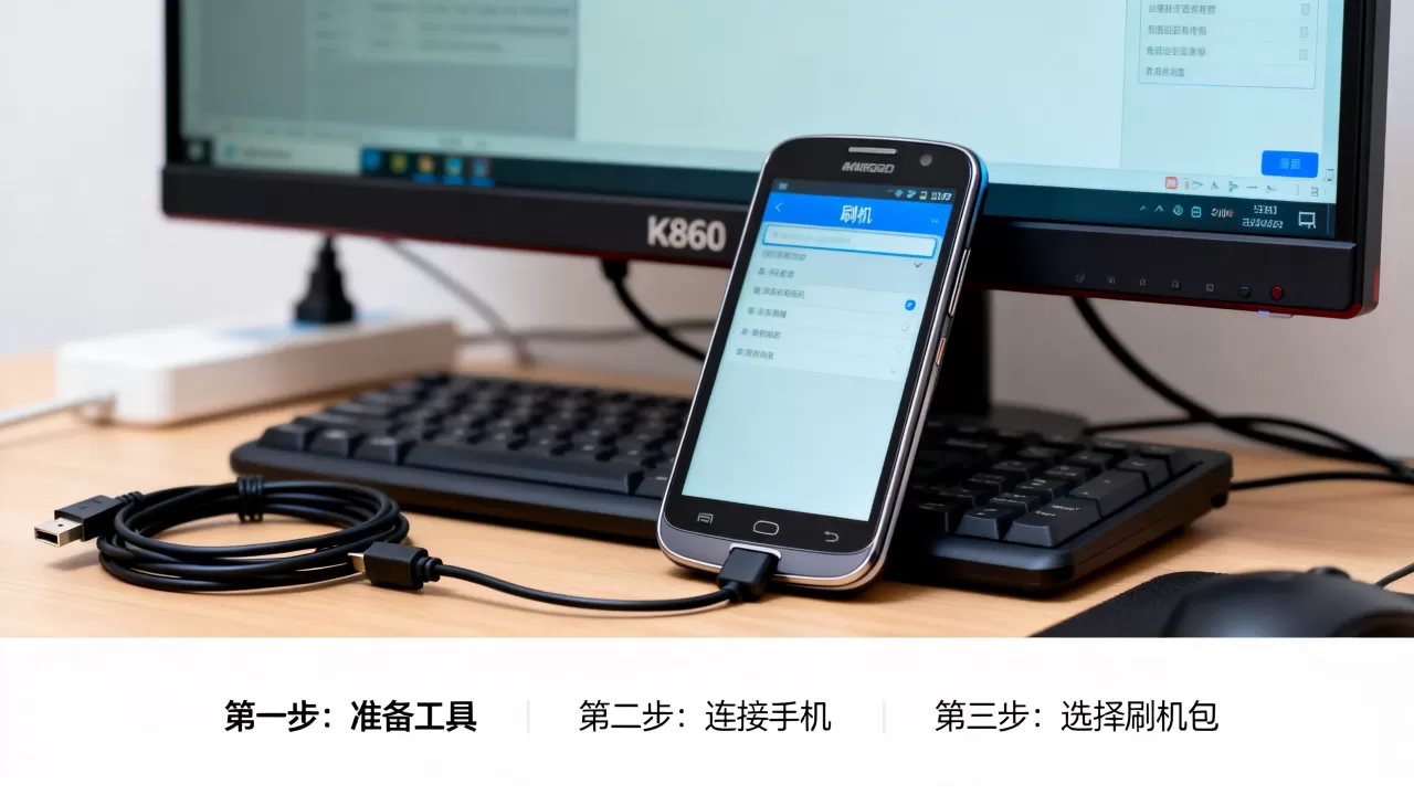 k860怎么刷机，k860刷机教程